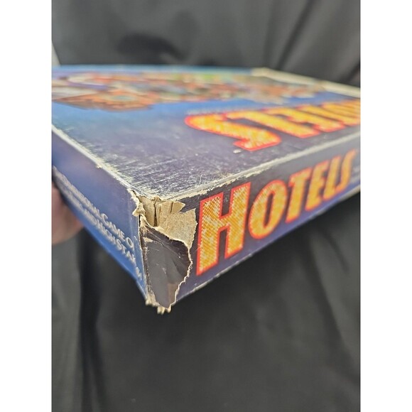 Vintage 1987 Milton Bradley MB HOTELS Real Estate Money Board Game 100% Complete - Picture 6 of 11